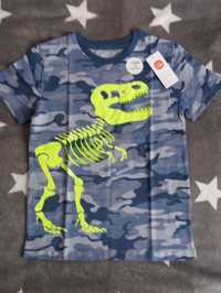 NOWA koszulka tshirt Cool Club coolclub smyk 134 dinozaur halloween