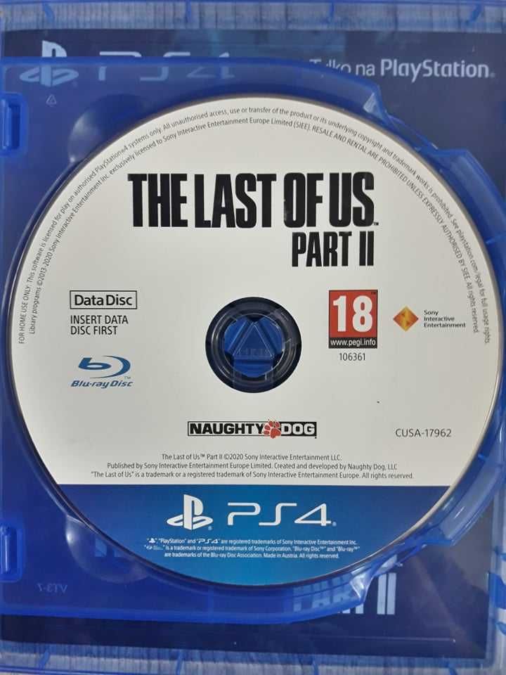 Gra The Last of Us Part II 2 Polska Wersja  PS4/PS5 Playstation
