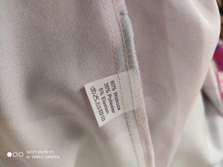 SOHO sukienka maxi letnia kolorowa z paskiem rękawkami  nowa 40