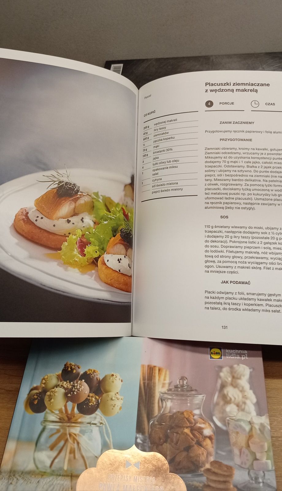 Książki kuchnia Lidla