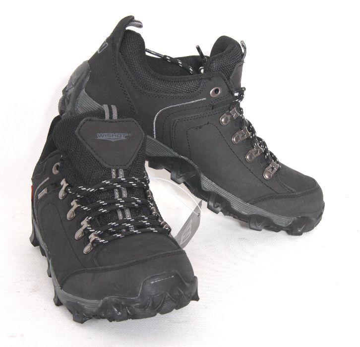 Buty Trekkingowe WISHOT 38,,40 skóra. Nowe !!