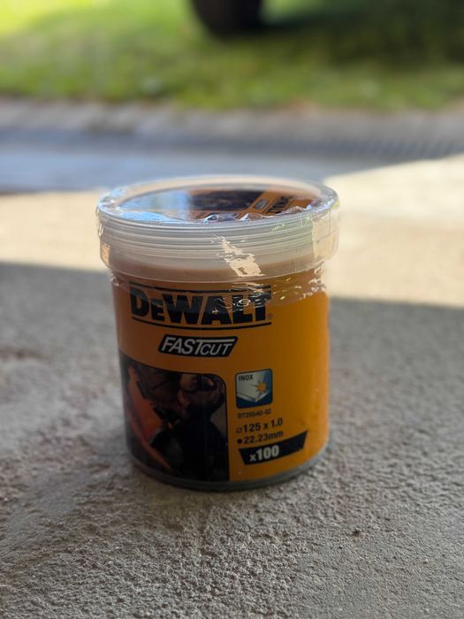 DEWALT Uniwersalne tarcze 125mm do szlifierki kątowej boszki - 100 szt