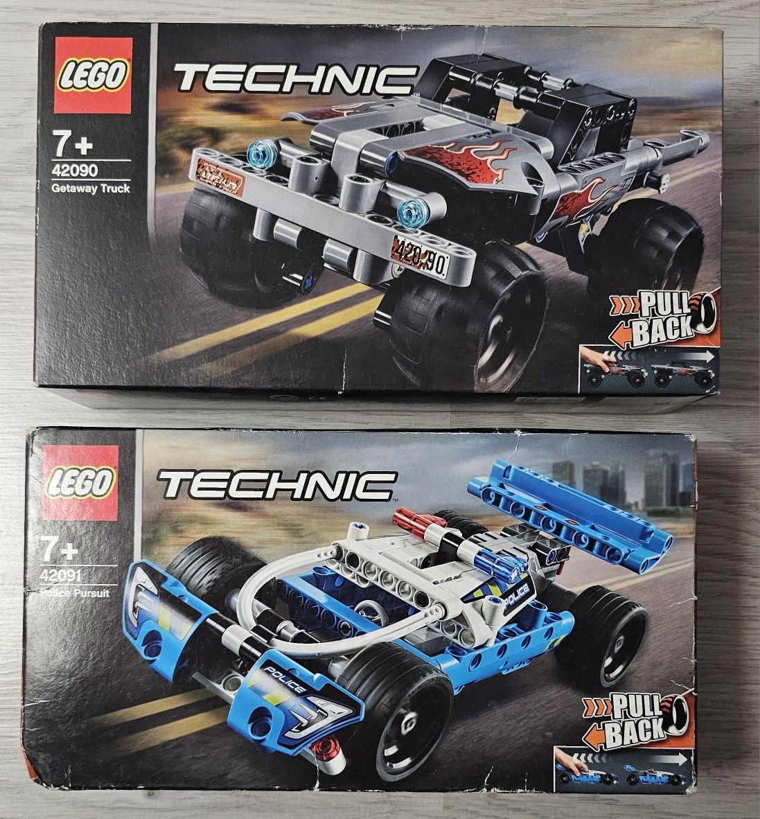 Komplet 2ch Lego technic 42090 oraz 42091 - z 2019r - Nowe