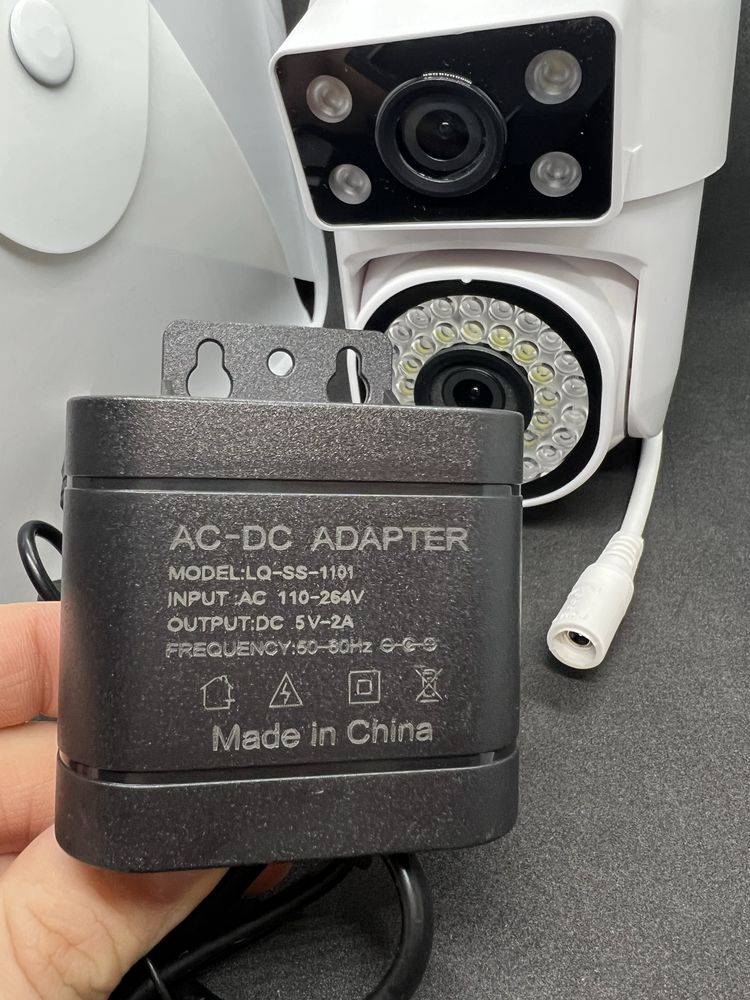 Podwójna kamera obrotowa WiFi 8MP