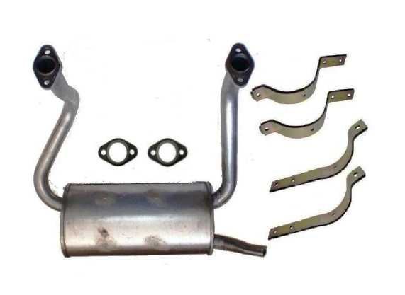 FIAT 126p FL Nowy Typ Malucha 87-94 Tłumik Obejmy Uszczelki Wydech  !!