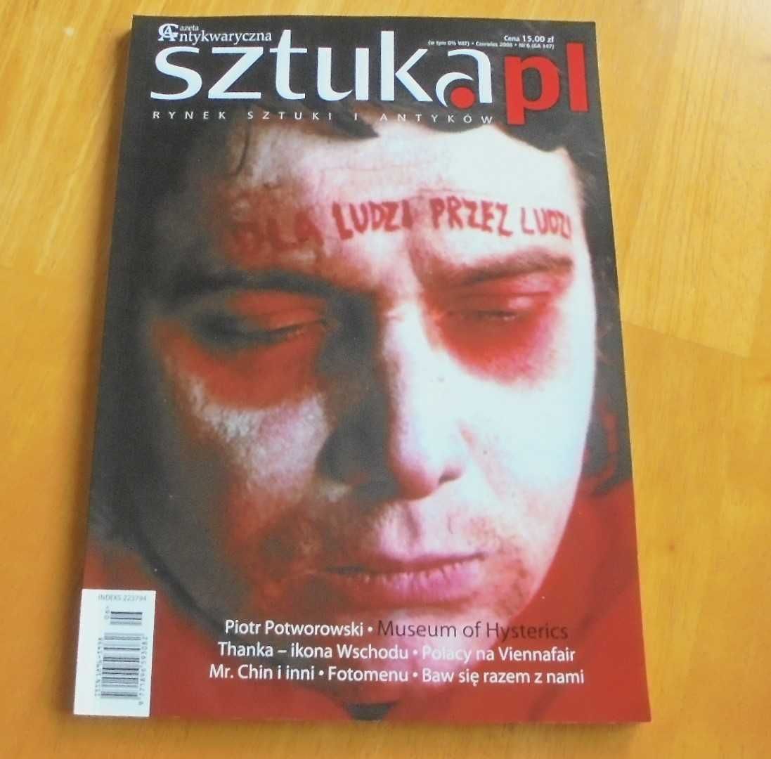 Czasopismo Sztuka .pl,gazeta antykwaryczna 06/2008