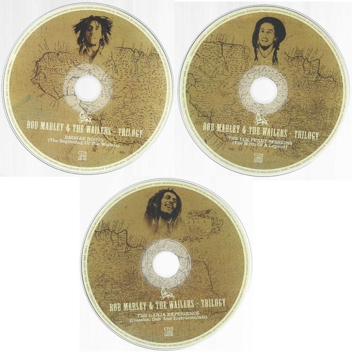 Bob Marley & The Wailers - - - - - Trilogy - - - - - 3 X CD