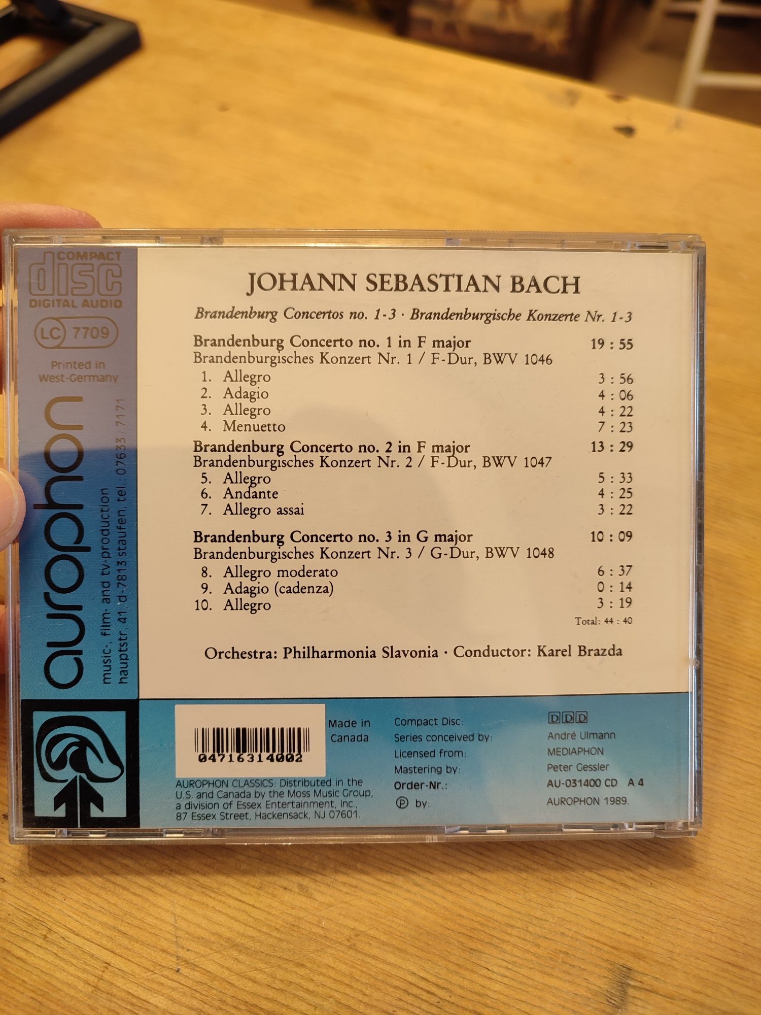 Johann Sebastian Bach Classics - CD