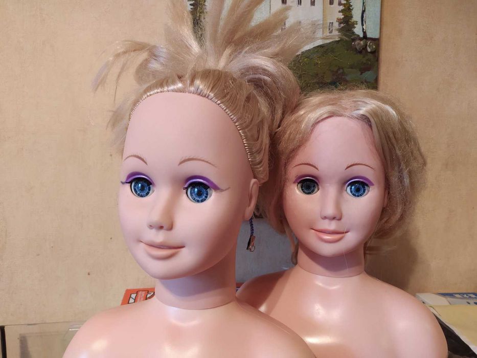 кукла голова манекен 28 см все вместе