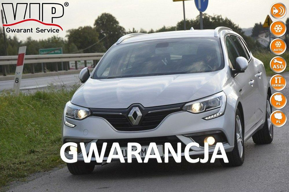 Renault Megane 1.5DCI Polski Salon bezwypadkowy gwarancja przebiegu po serwisie