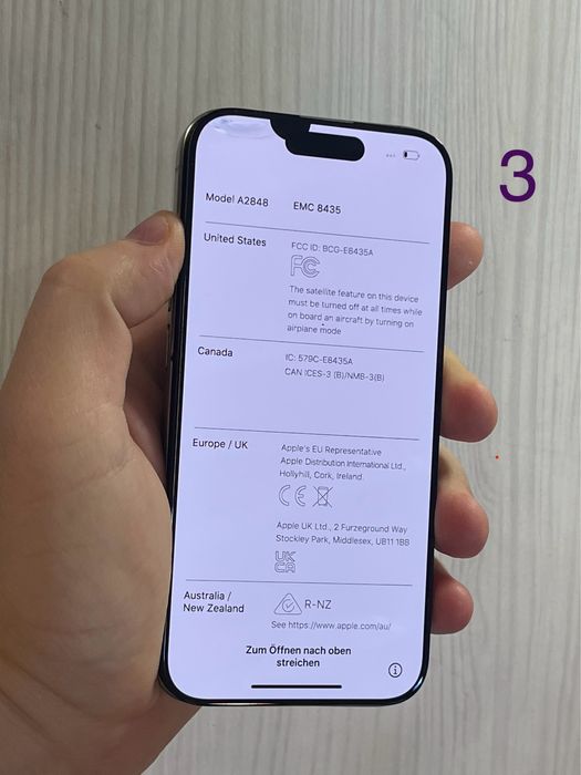 Дисплей iPhone 15 Pro екран розборка оригинал оригінальний донор