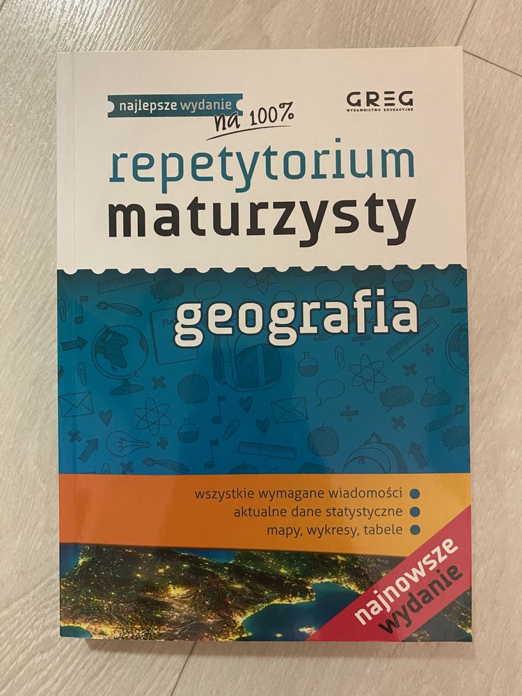 Repetytorium matura geografia GREG