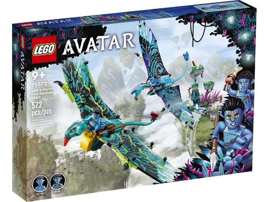 Новий Lego 75572 Avatar Jake & Neytiri's First Banshee Flight політ