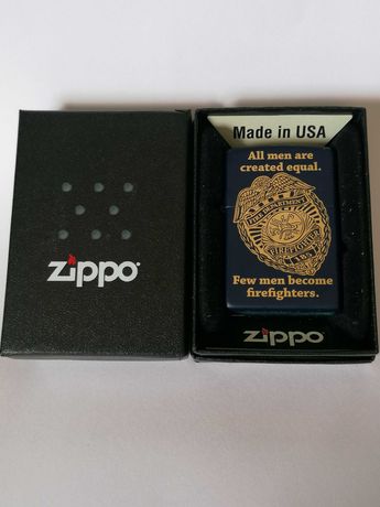 Nowa zapalniczka Zippo Heroes Firefighter Strażak