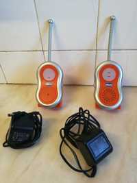 Intercomunicadores Chicco com 2 carregadores vendo ou troco