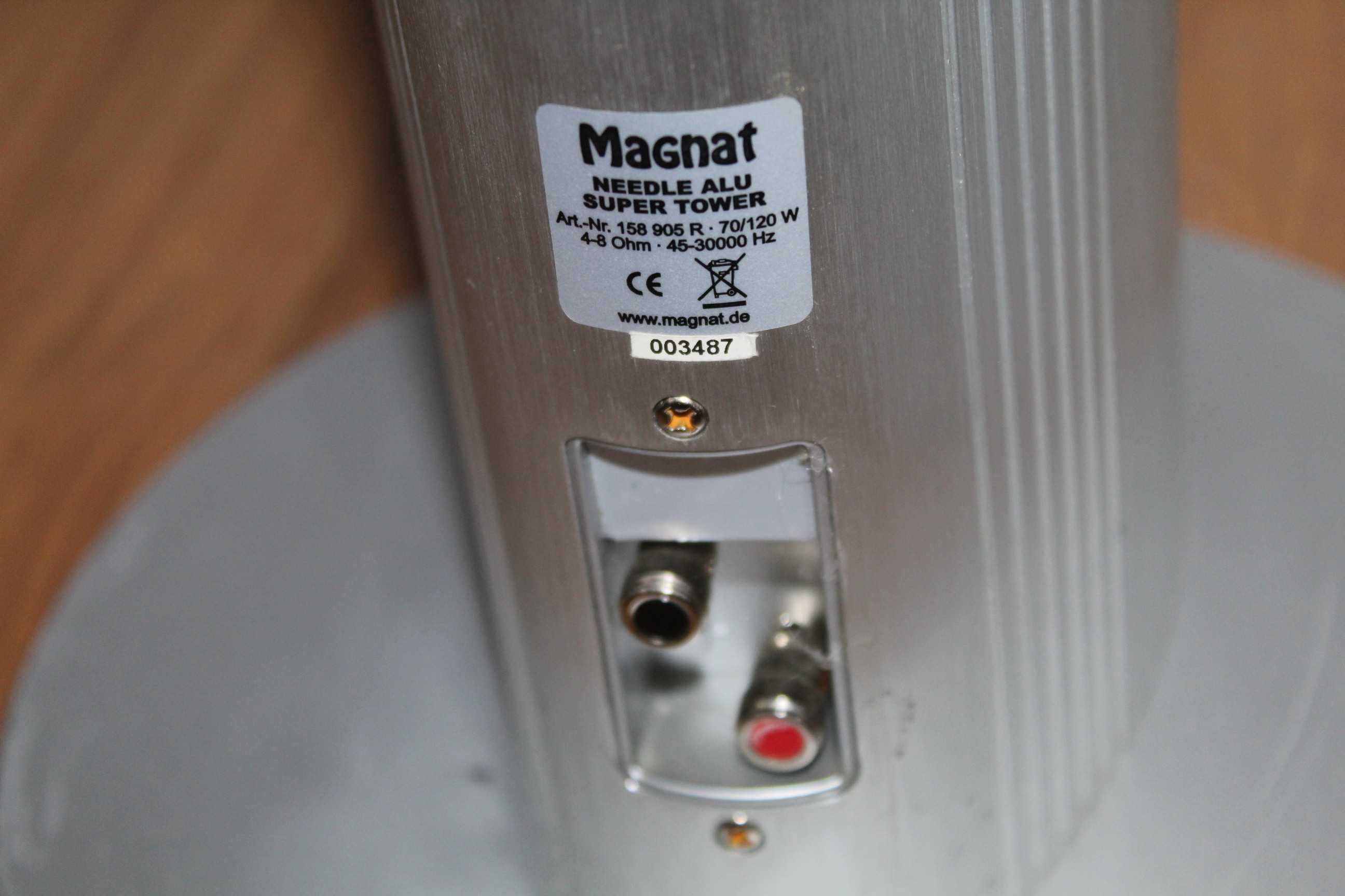 MAGNAT NEEDLE ALU Kolumny głośniki filary aluminiowe Wysyłka