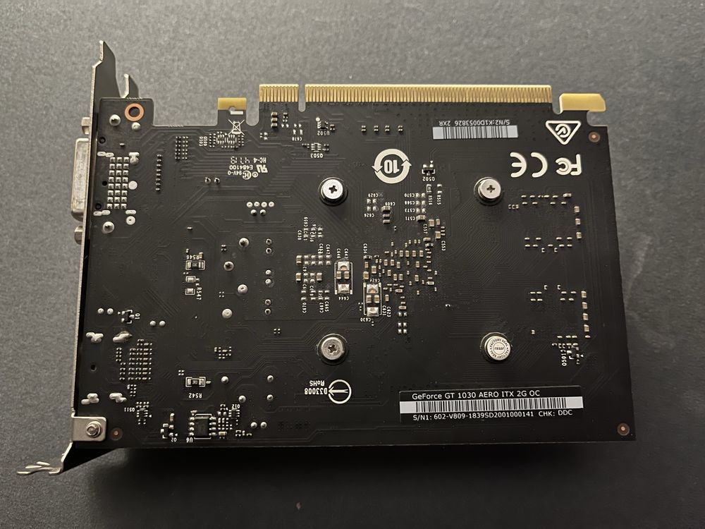 MSI GTX 1030 Aero