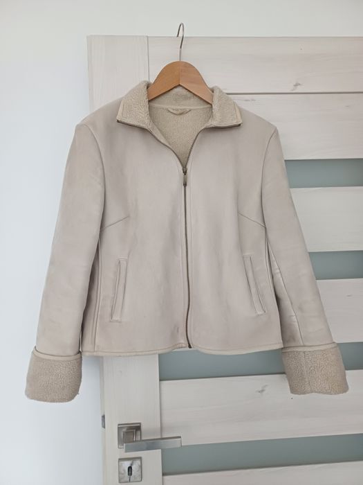 Kurtka Misiu Baranek Futerko Next 38 M unikat y2k Retro vintage