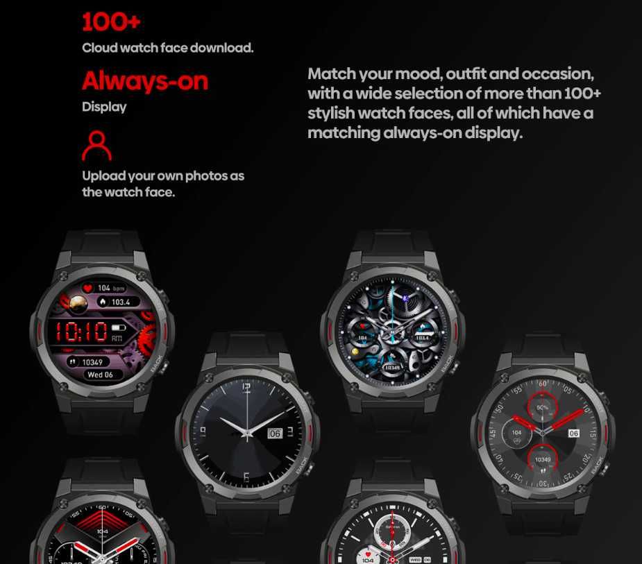 Smartwatch zeblaze vibe 7 pro