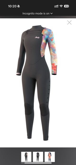 Mystic Fato de Surf WetSuit 3/2 mm women — Novo, com etiqueta