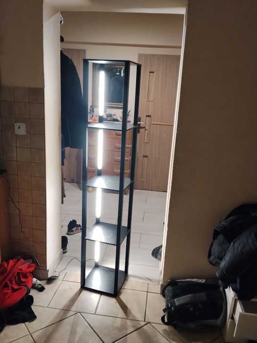 Lampa Costway Lampa Podłogowa Led Z 4 Półkami