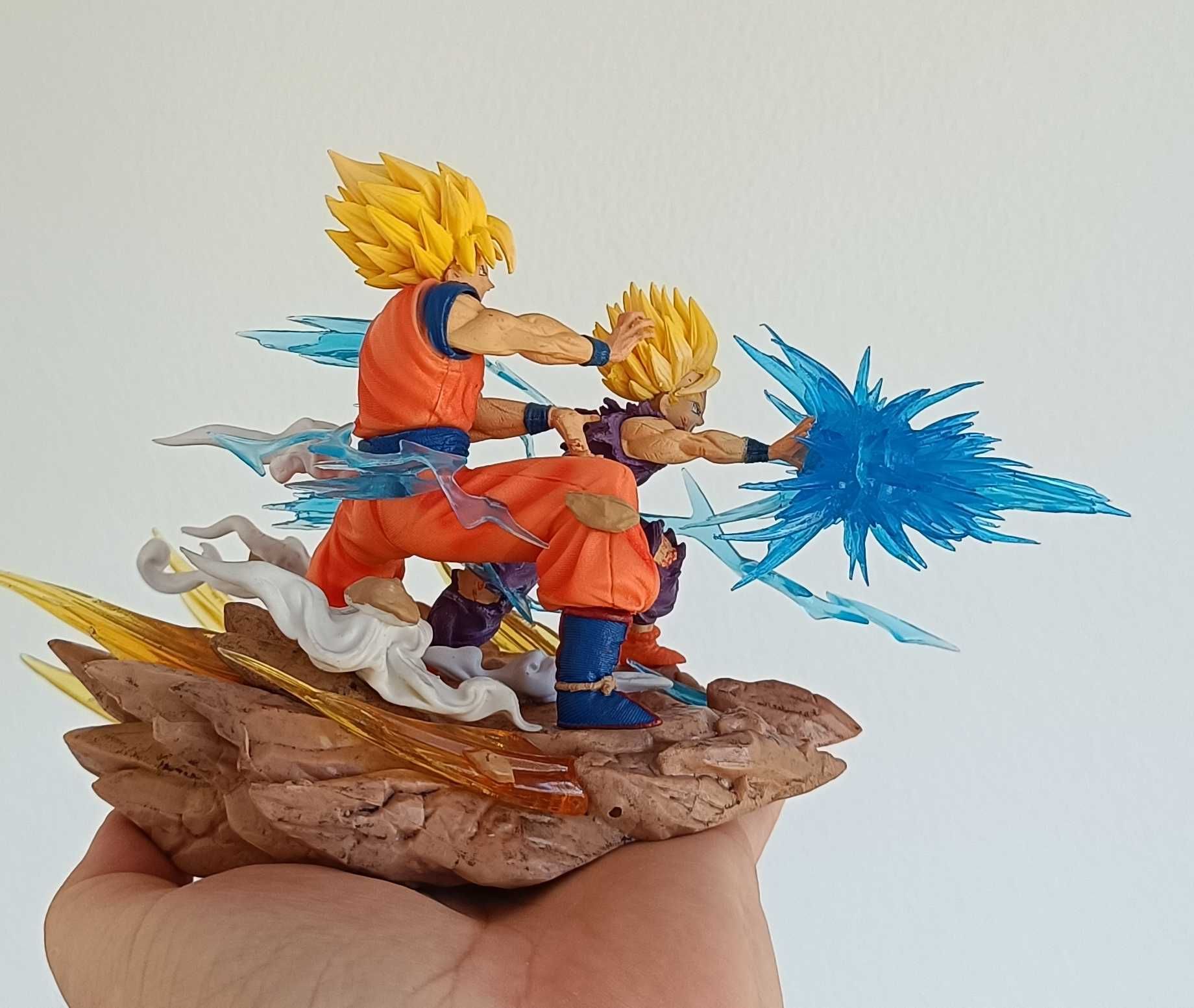 Figurka Dragon Ball Z Goku i Gohan SSJ NOWA 14.5cm