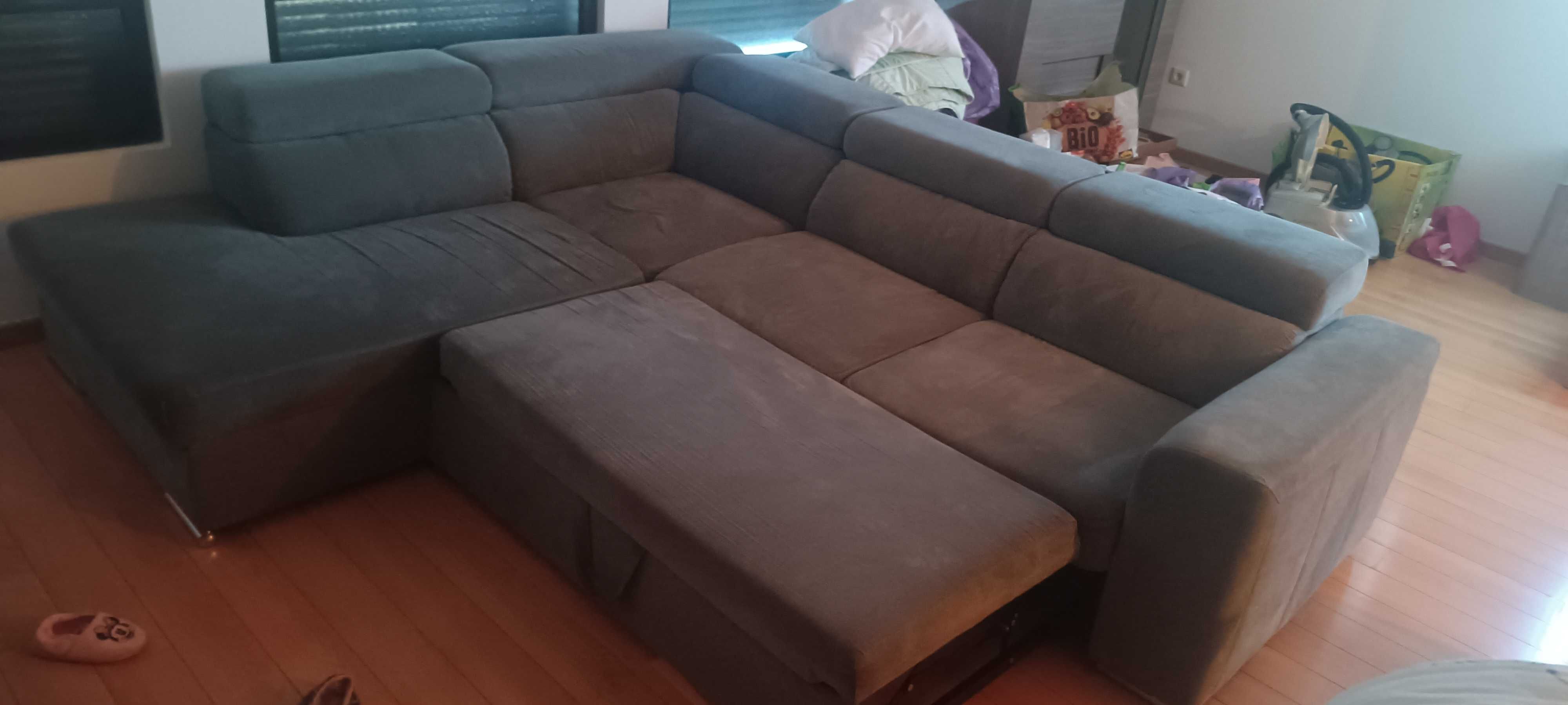 Vendo sofá , chaise longe com cama