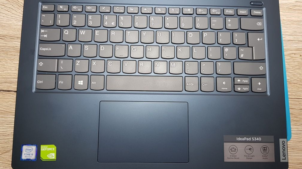 Laptop Lenovo ideapad s340 GeForce mx230