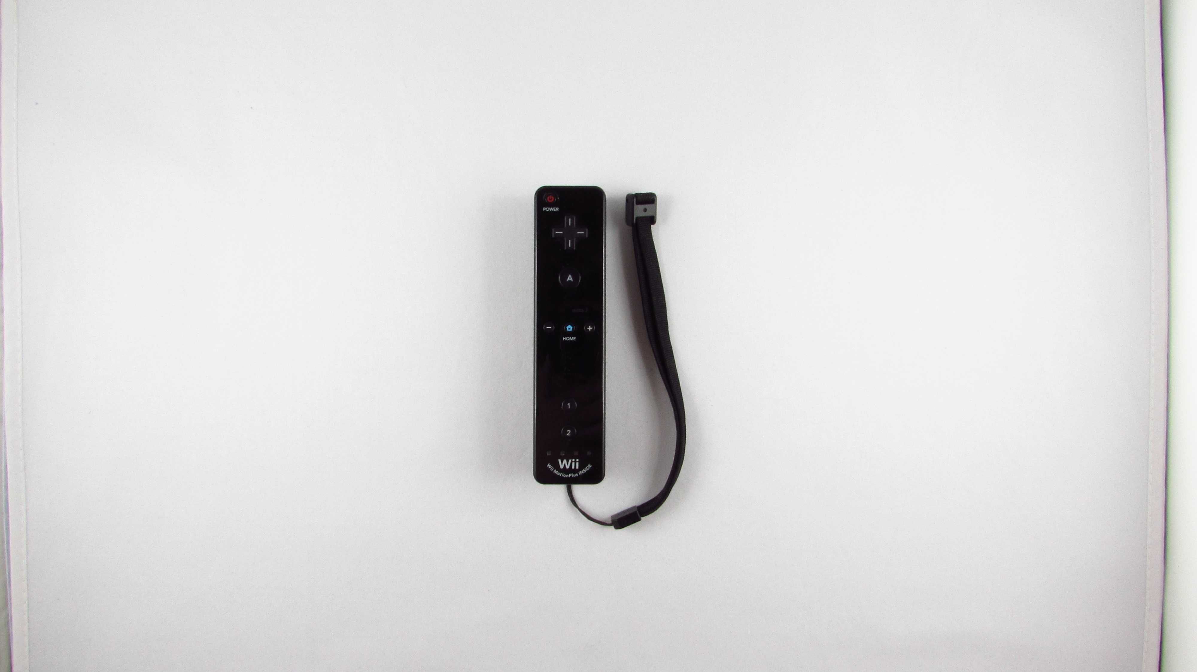 NINTENDO - Oryginalny Wii Remote Pilot Motion Plus Czarne