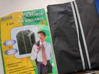 Pokrowiec na ubrania 2szt 60x100