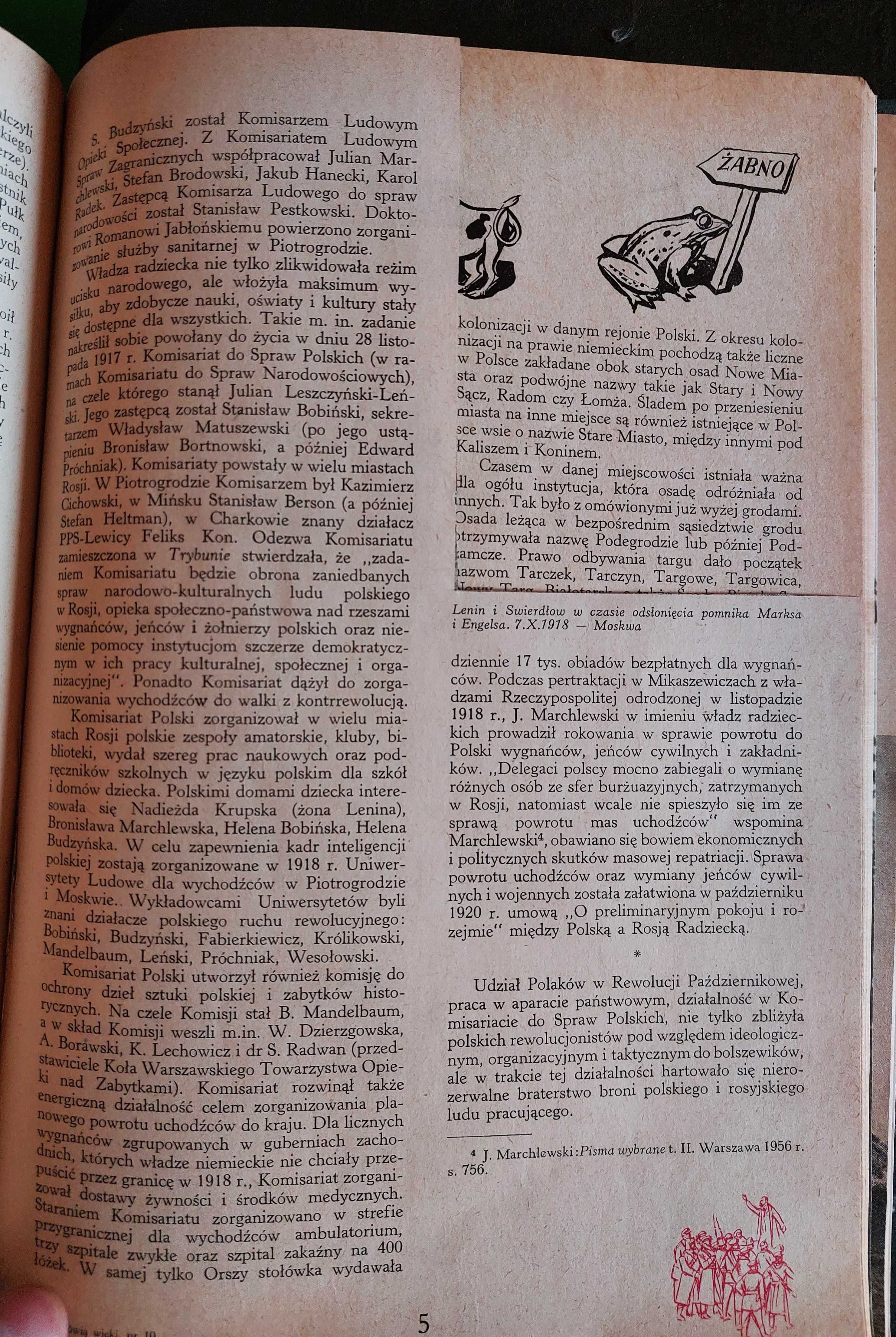 Magazyn historyczny "Mówią Wieki", PRL, roczniki 1966 i 1967