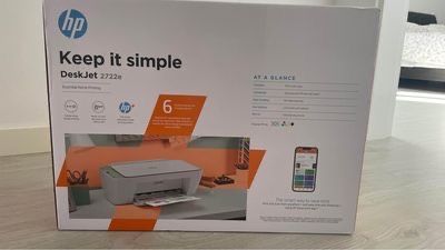Impressora HP DeskJet 2722e jato de tinta