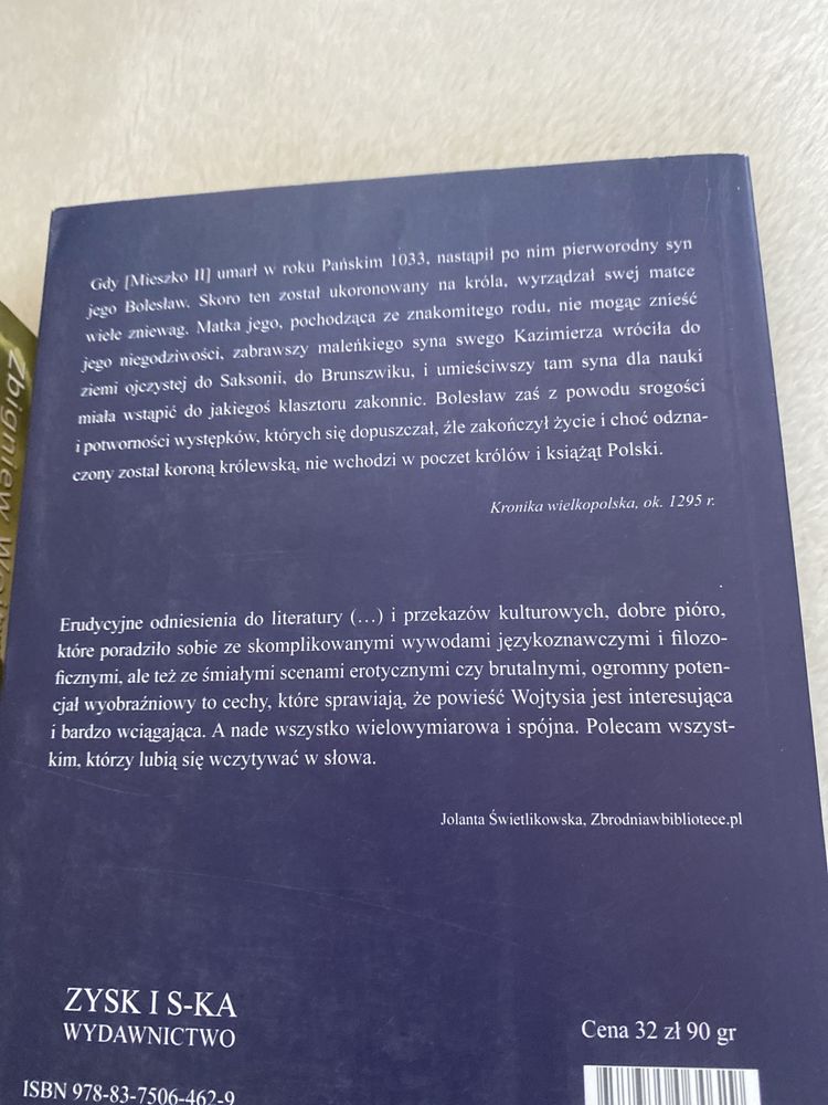 Książki  Pierścień Bolesława i Filatelista  Zbigniew  Wojtyś