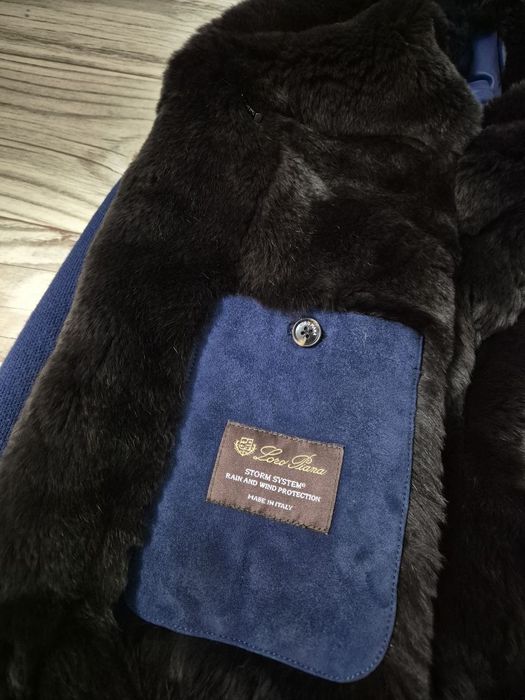 Мужская кашемировая куртка Loro Piana с мехом бобра