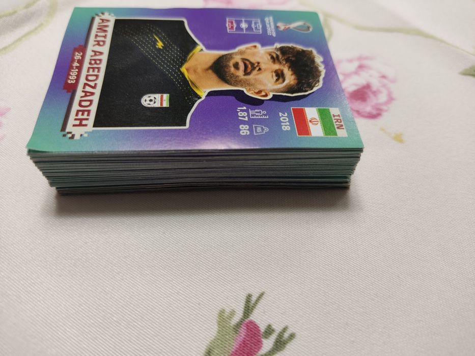 75x Autocolantes Mundial 2022 Panini