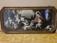 Obraz święty Maria i anioły