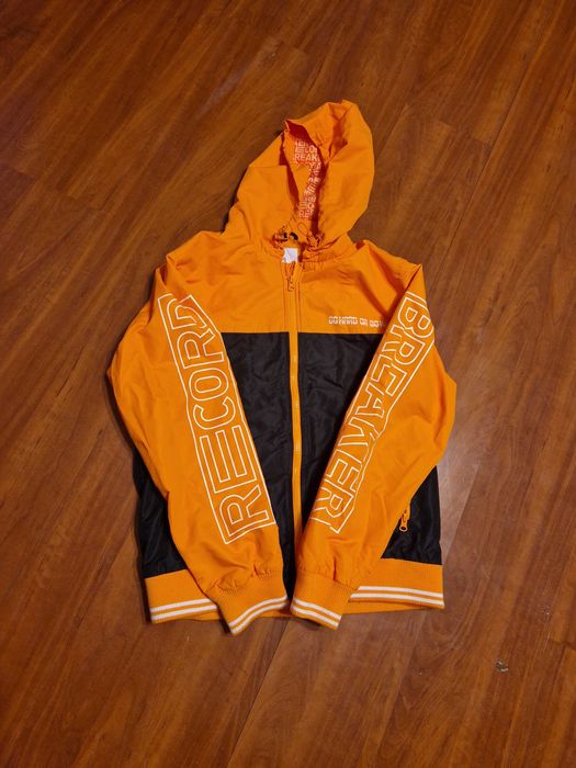 kurtka 164 pomarańczowa przejściowa
