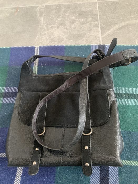 Шкіряна сумка. Нова. Чорного кольору.