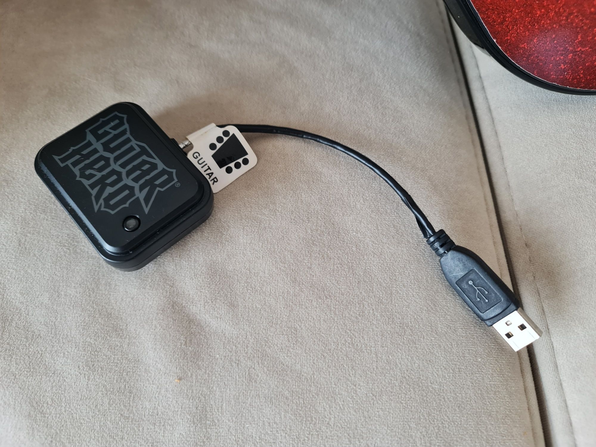 Gitara Guitar Hero PS3 PS4 PC bezprzewodowa z odbiornikiem