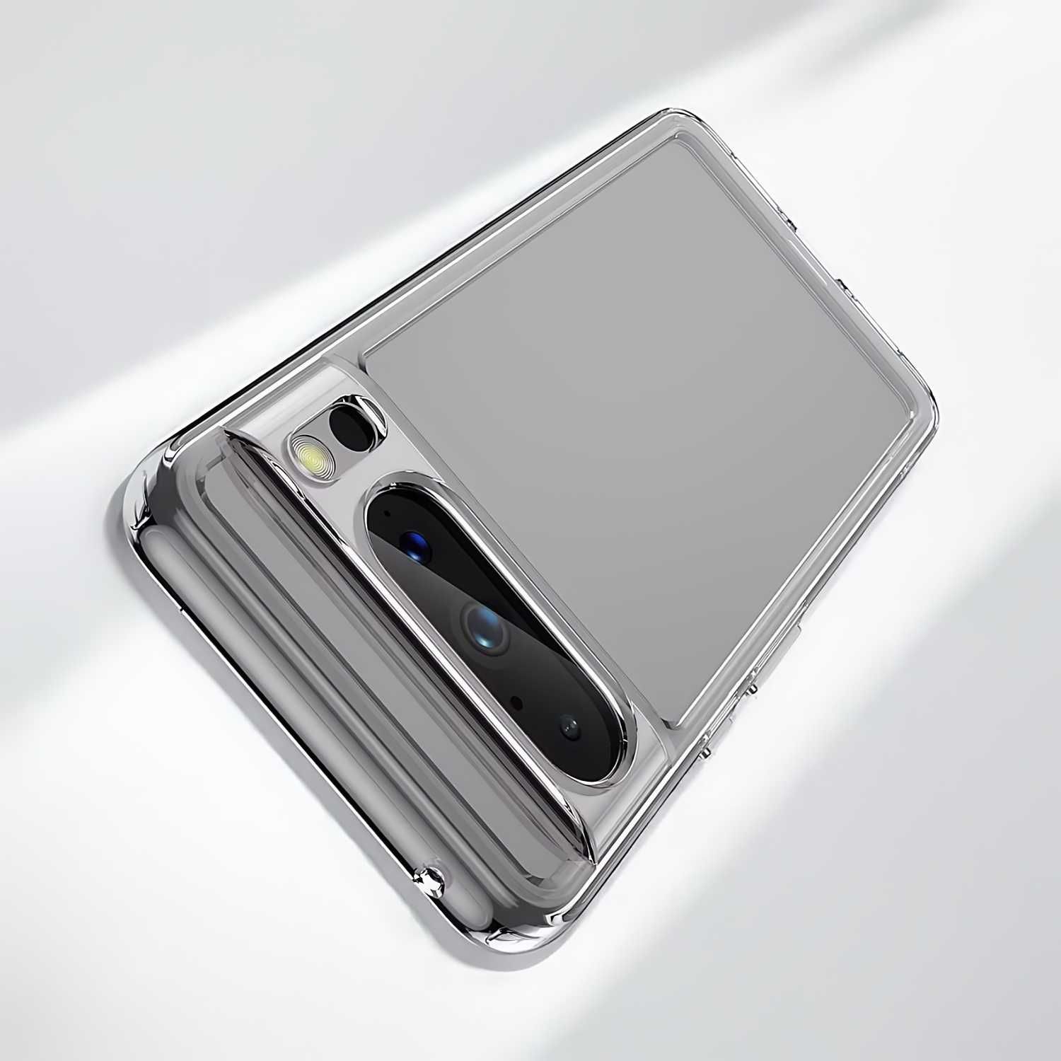 Etui ELEVATE HEXAGON do Google Pixel 8 Pro - Clear