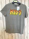 Nowy T-SHIRT, koszulka KISS z logo zespołu, bawełna, szara