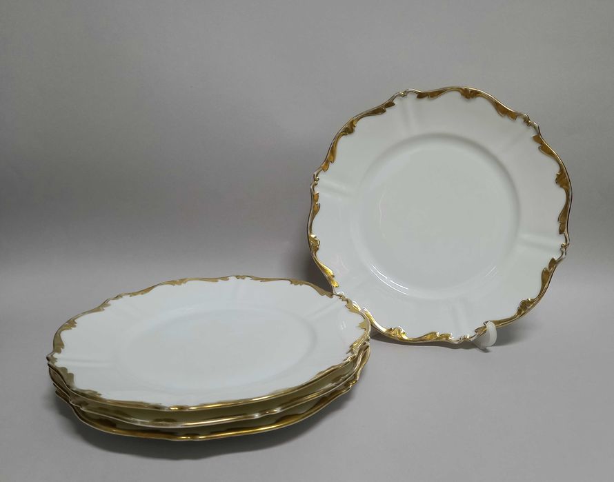 Talerzyki śniadaniowe, 4 sztuki, Żary Sorau