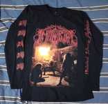 Лонгслив Immortal мерч Black Metal