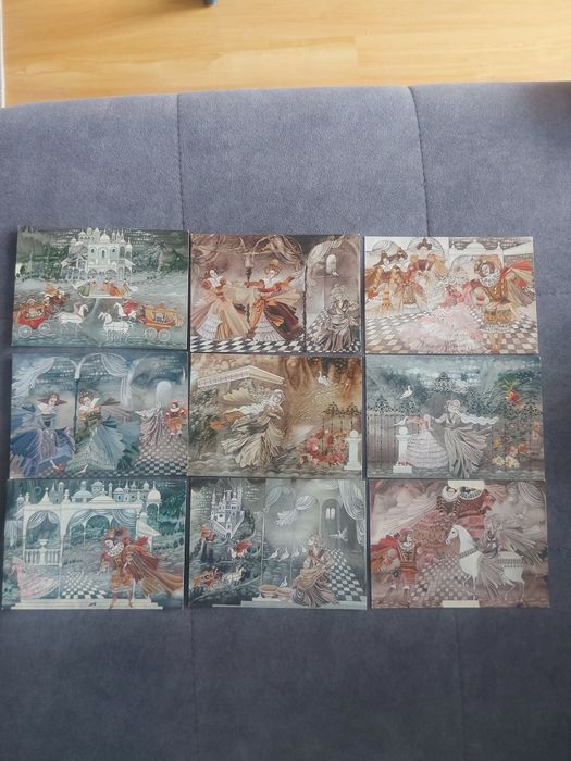 Pocztówki ,,Kopciuszek" E Salamon