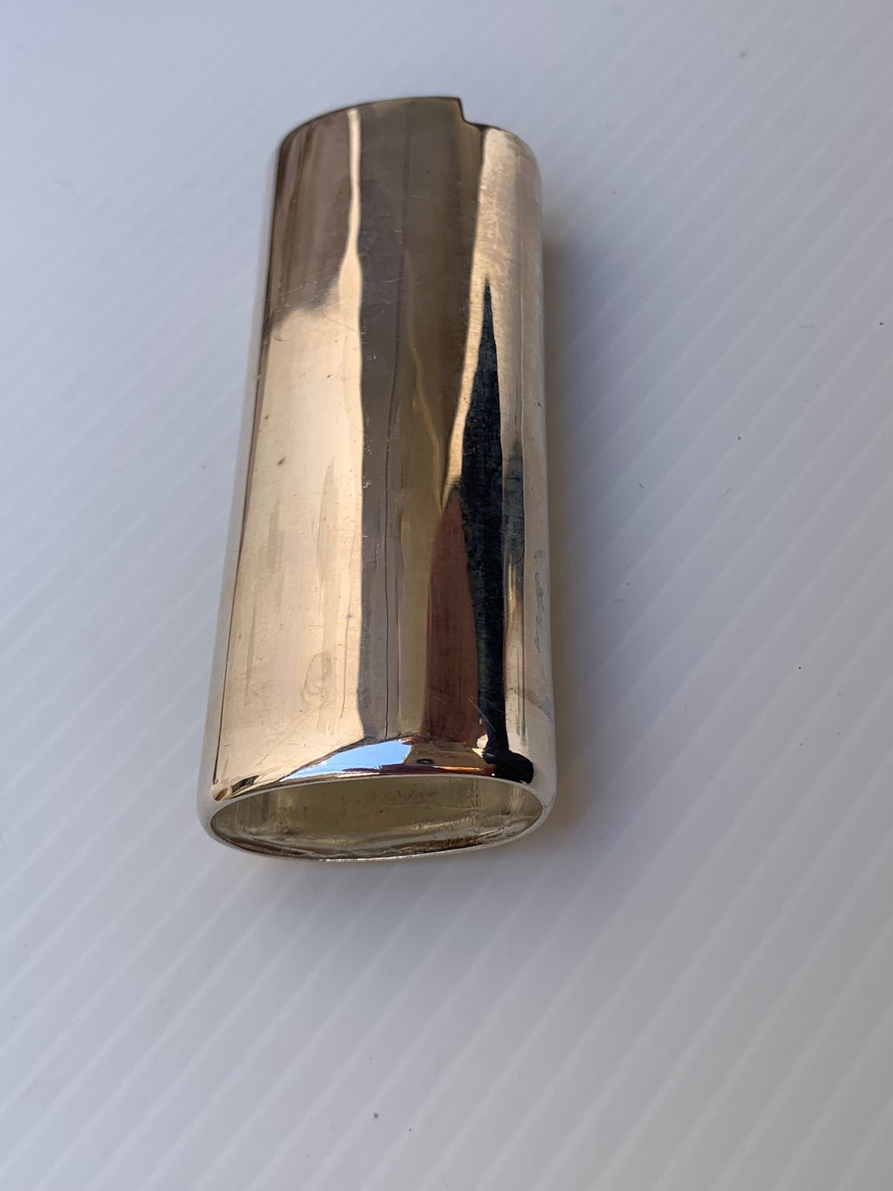 Capas em prata para isqueiros grandes BIC
