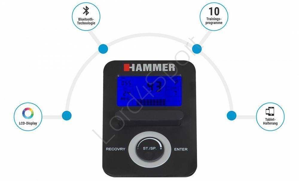 Rower spinningowy stacjonarny HAMMER SPEED RACE S (magnetyczny)