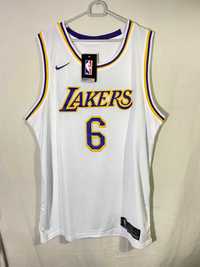 NOWA SZYTA Koszulka Swingman NBA Nike Lebron James Lakers XL