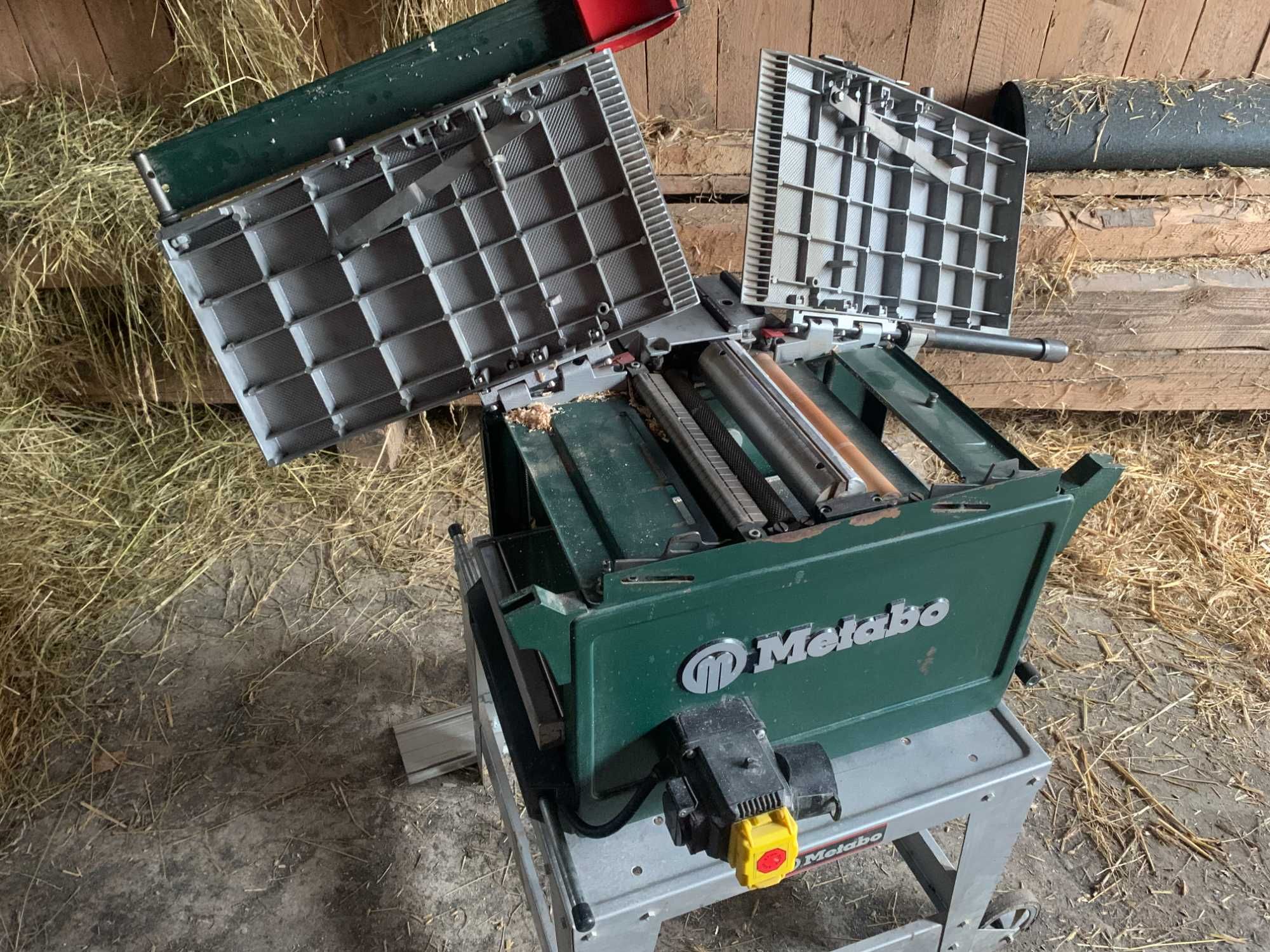 Heblarka grubościówka strugarka Metabo 26 cm 230V cały zestaw