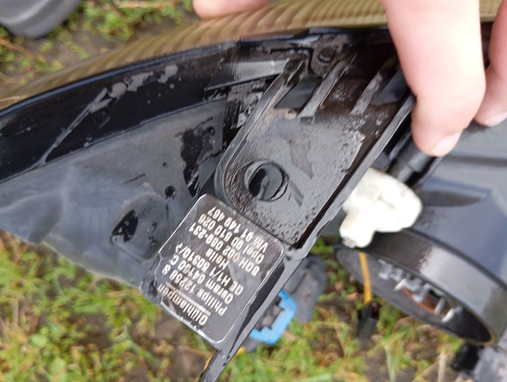 Lampa reflektor lewy przód Opel Omega A Oryginał Europa