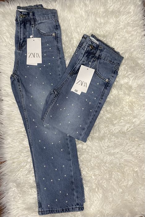 Джинси Zara для дівчаток дитячі джинси
